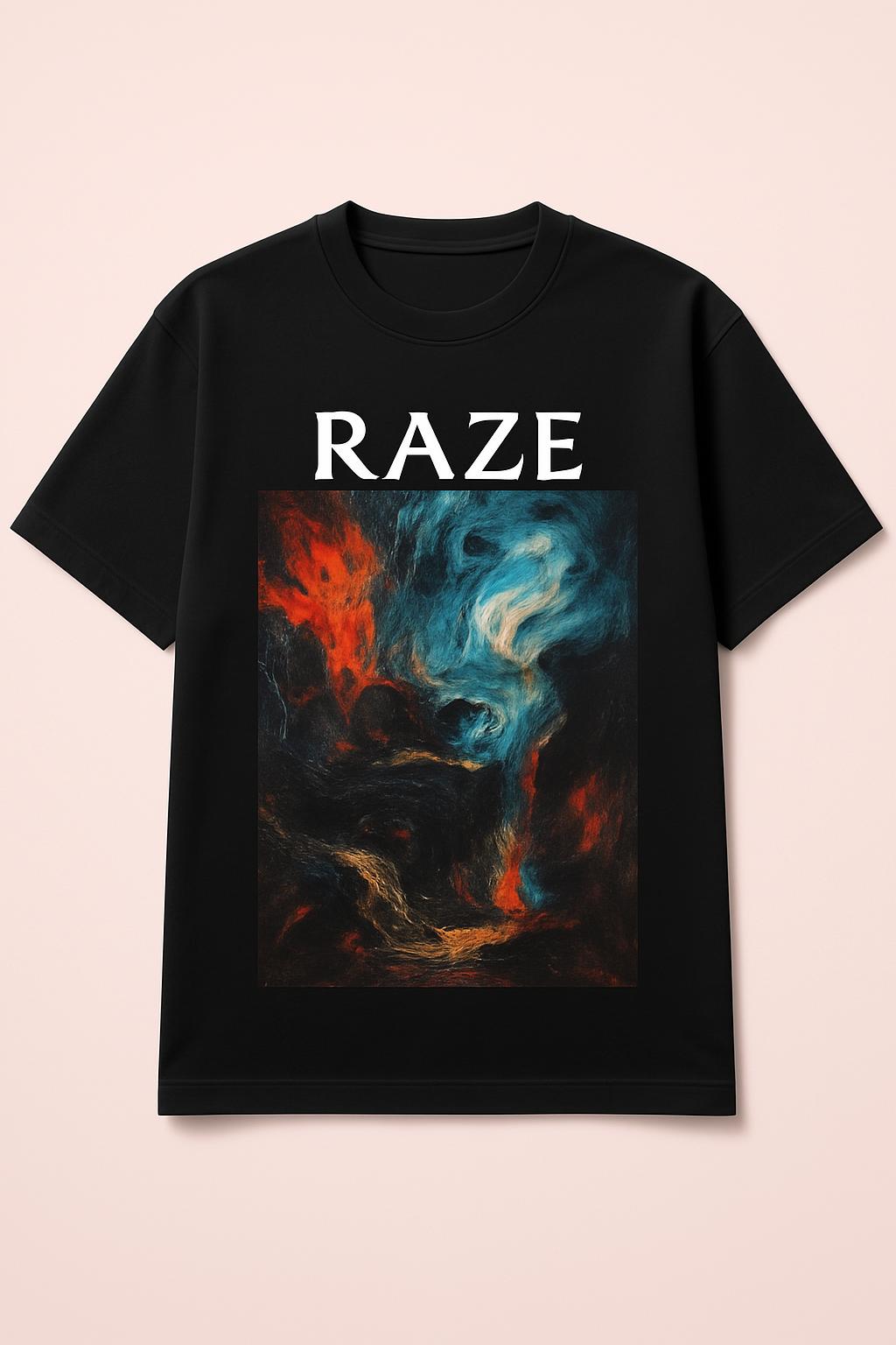 Abstract Fire T-shirt design